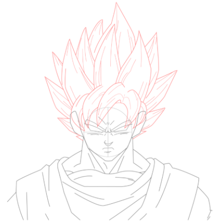 Aprenda Como Desenhar o Goku Super Sayajin! - Como desenhar anime - Bom  Desenhista